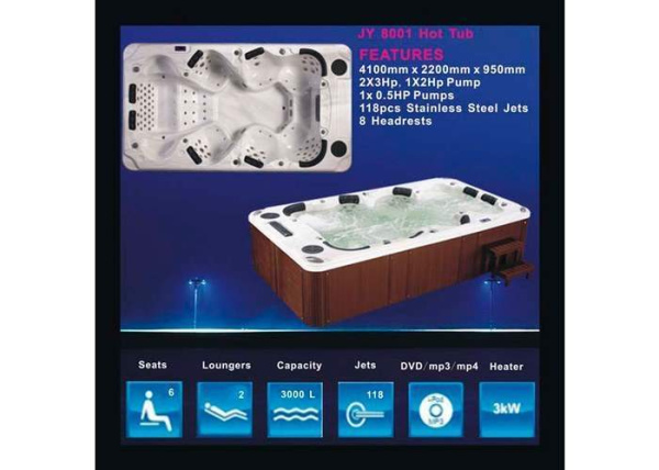 Гидромассажный спа-бассейн Joy Spa JY 8001